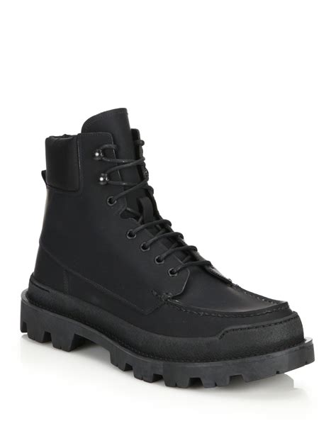 prada hiking boots 2016|Prada lug sole combat boot.